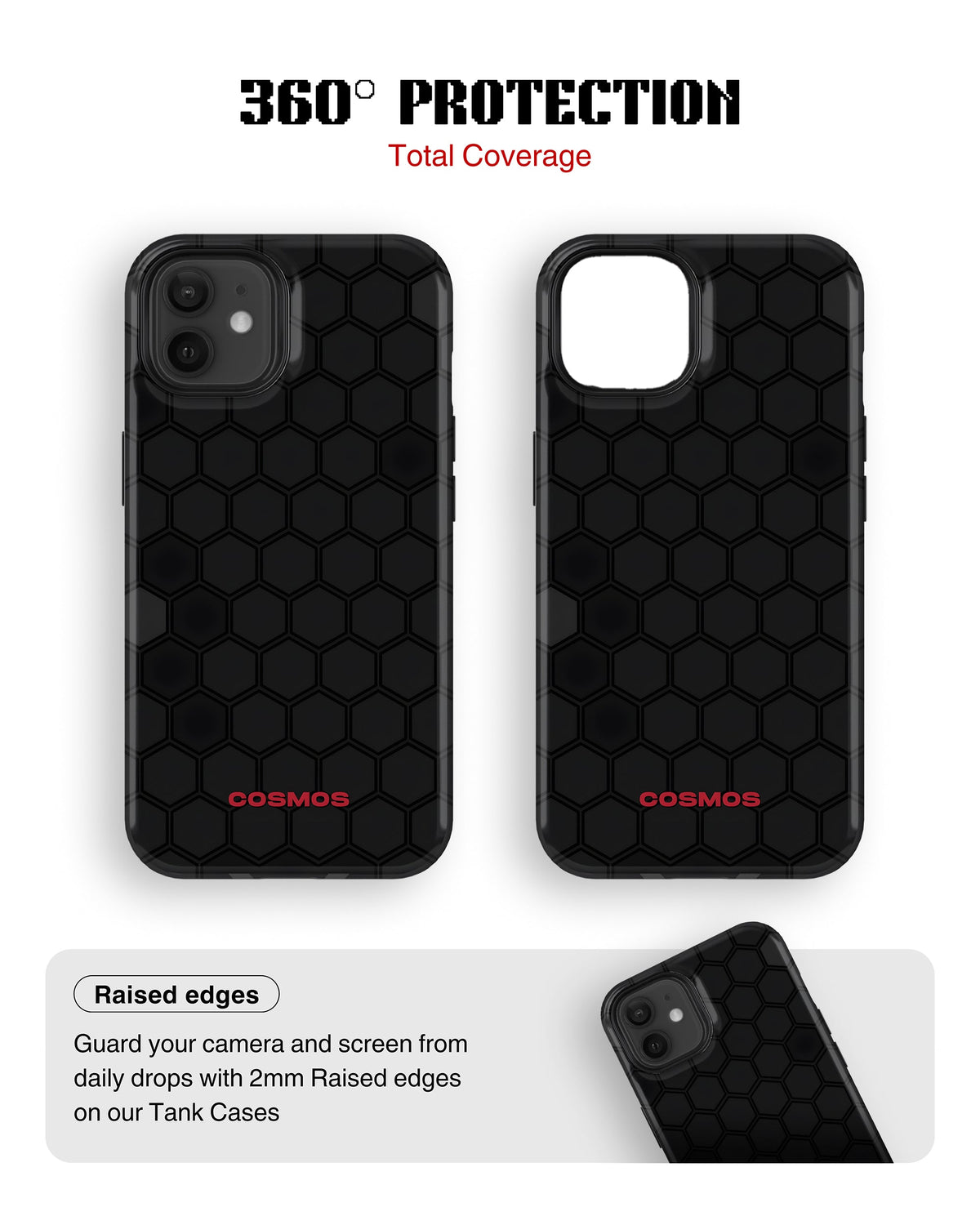 iPhone 12 Mini Tank Case | Textures (Hex Core)