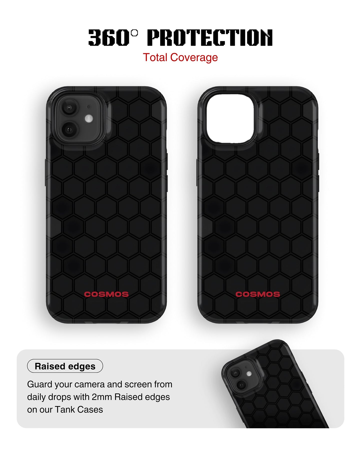iPhone 12 Mini Tank Case | Textures (Hex Core)