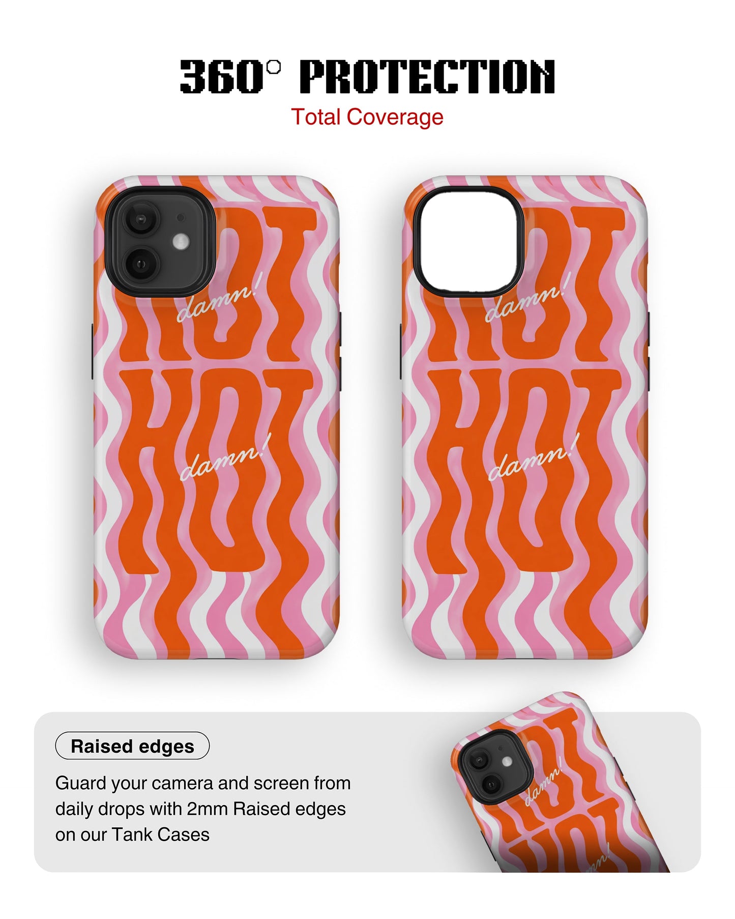 iPhone 12 Tank Case | Girls Aesthetics (Hot Wave)