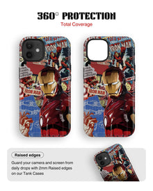 iPhone 12 Tank Case | Superhero (IronMan Originals)