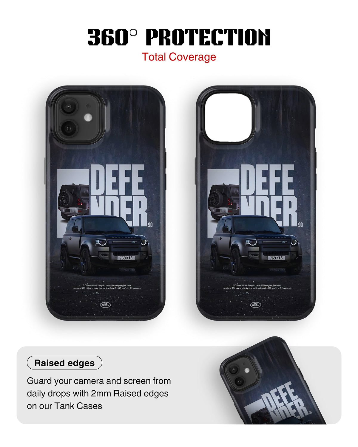 iPhone 11 Tank Case | Sports Car (Iron Defender)