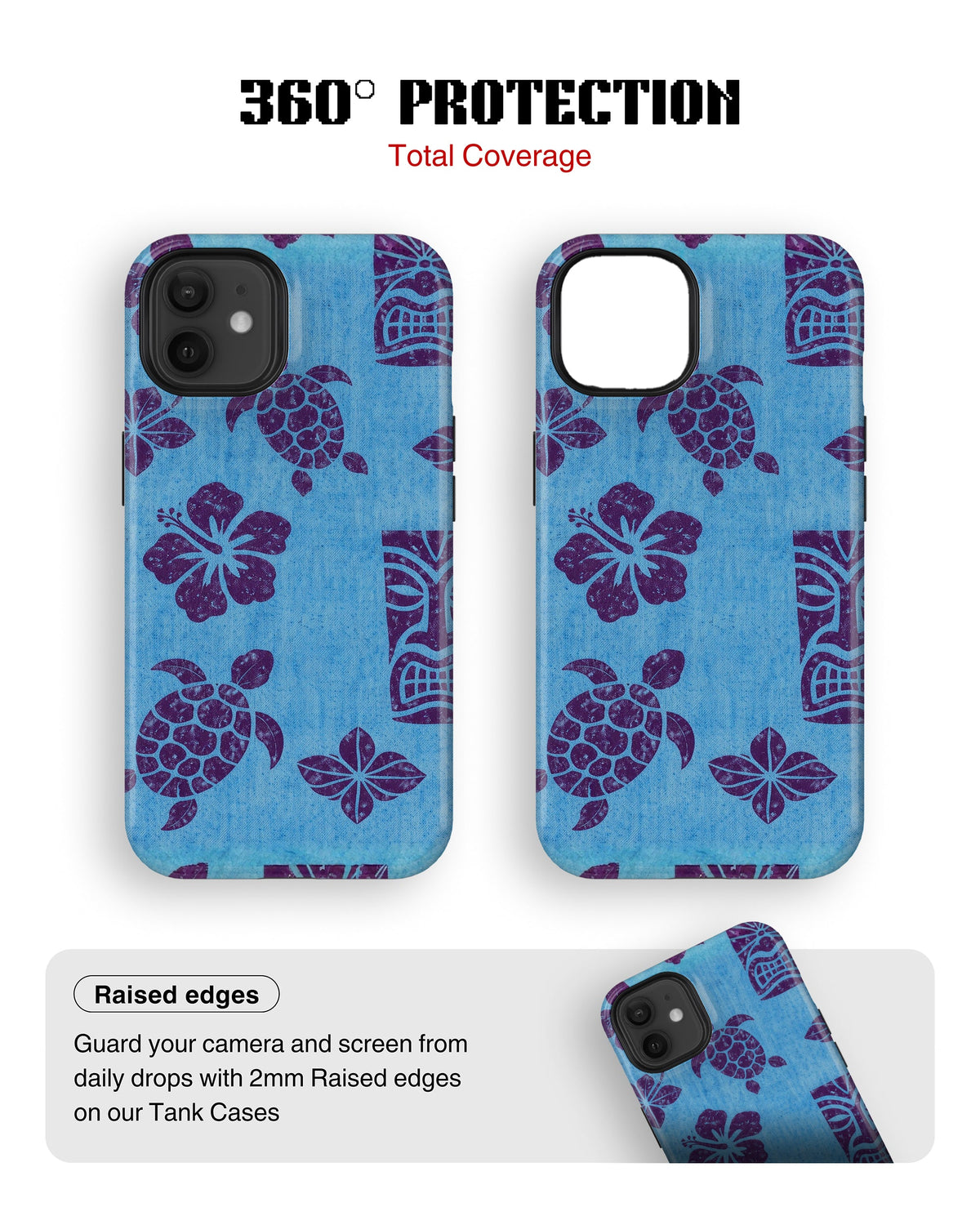 iPhone 12 Tank Case | Girls Aesthetics (Island Tiki)