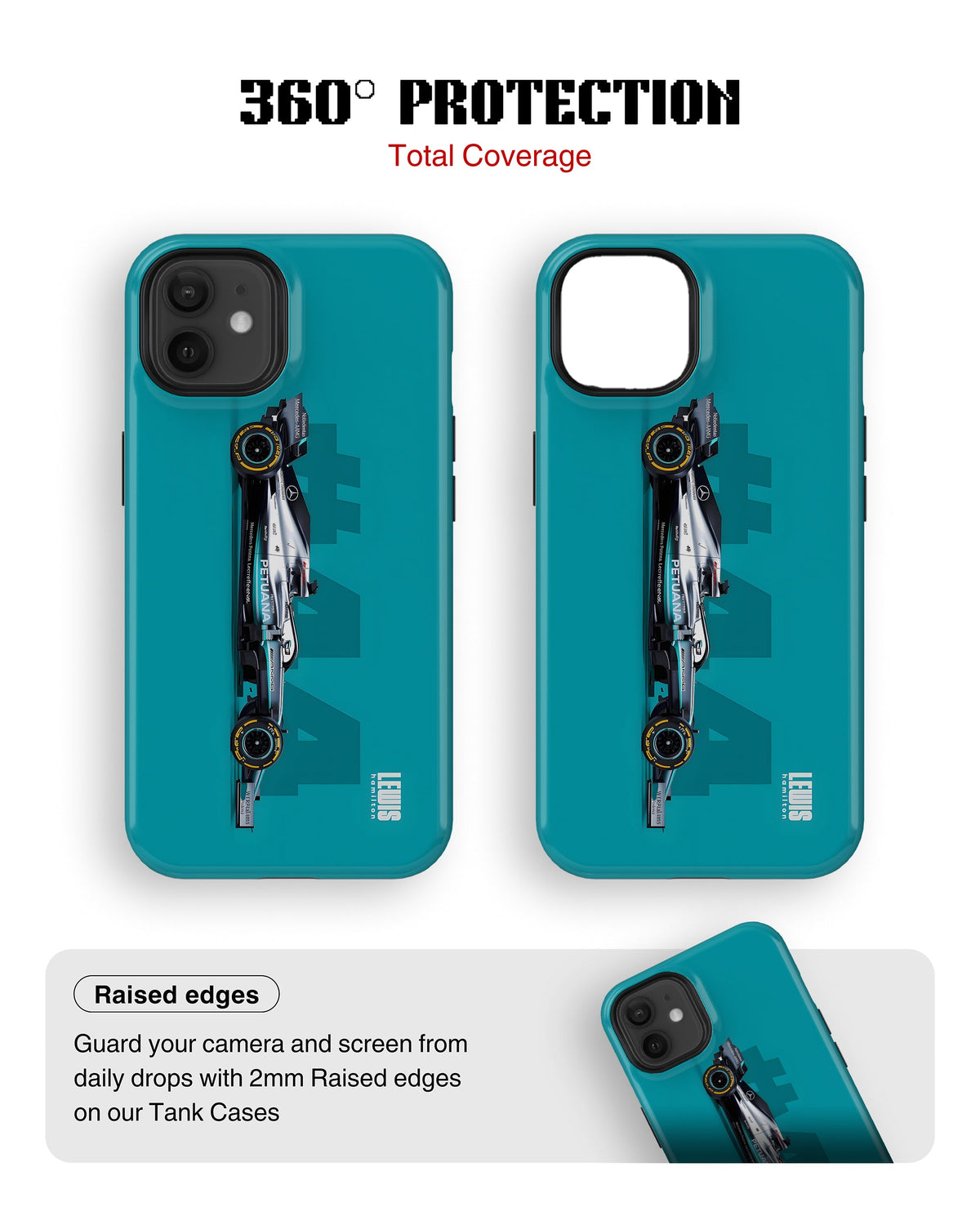 iPhone 11 Tank Case | Formula 1 (Mercedes #44)