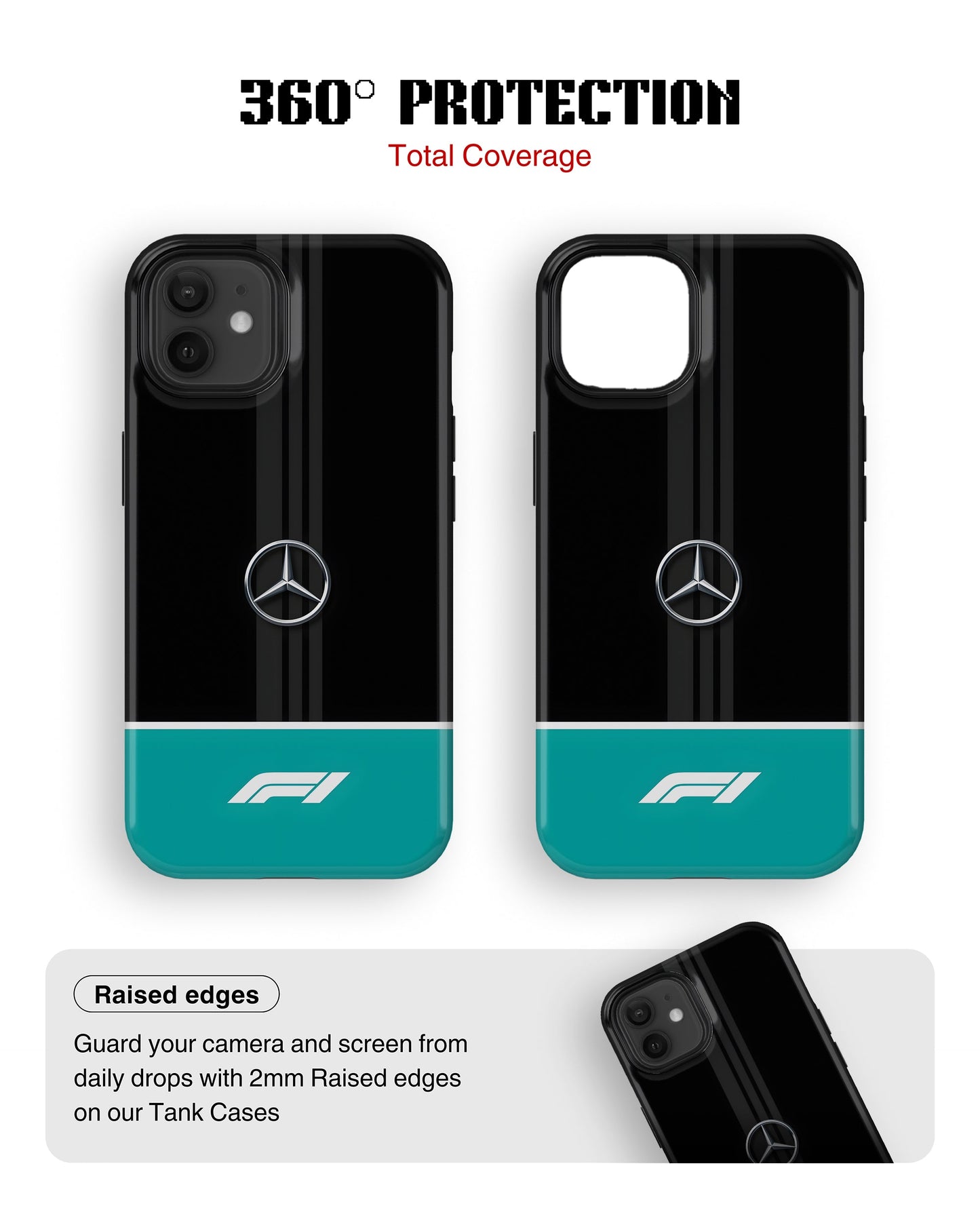 iPhone 12 Mini Tank Case | Formula 1 (Mercedes Originals)