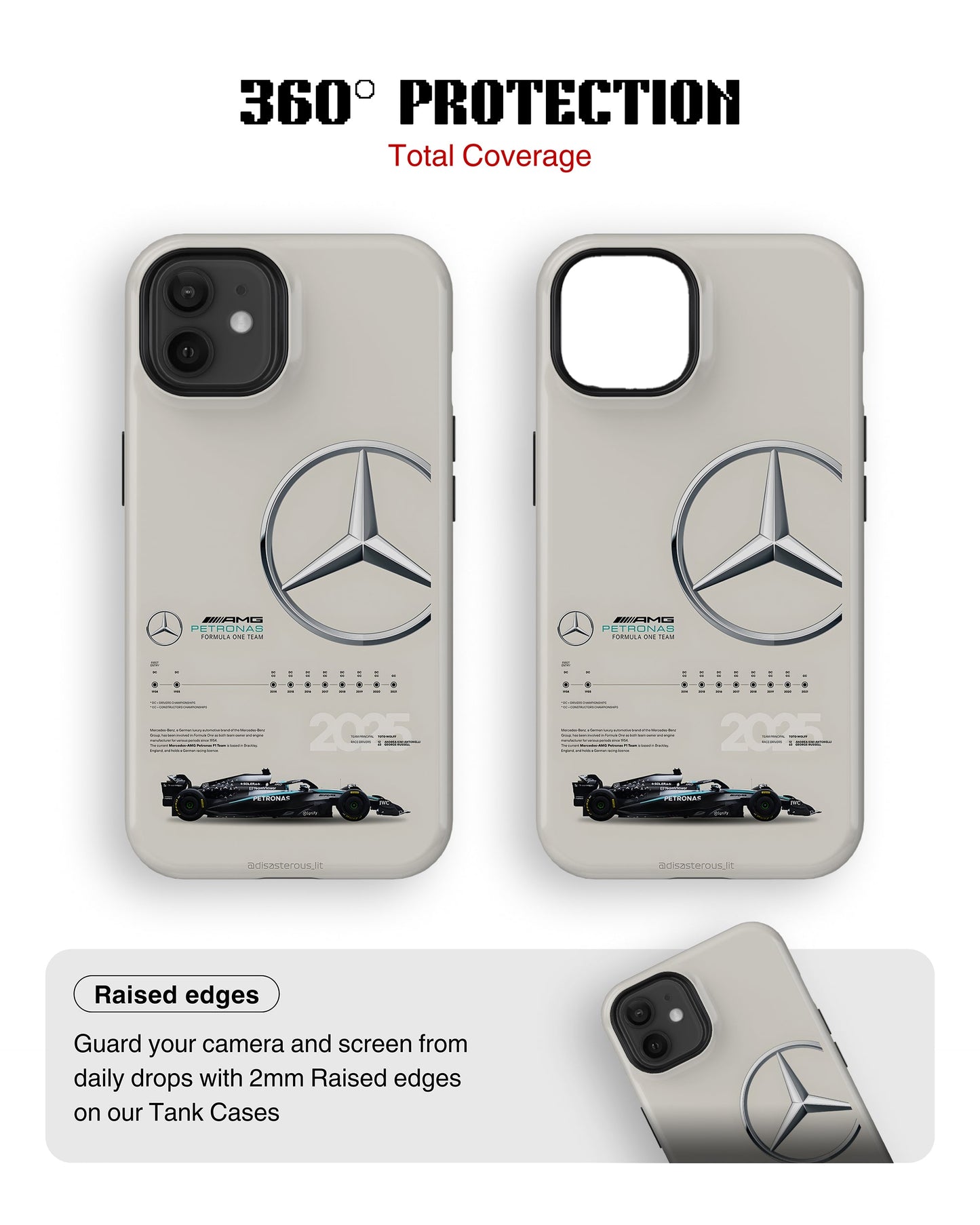 iPhone 12 Tank Case | Formula 1 (Mercedes)
