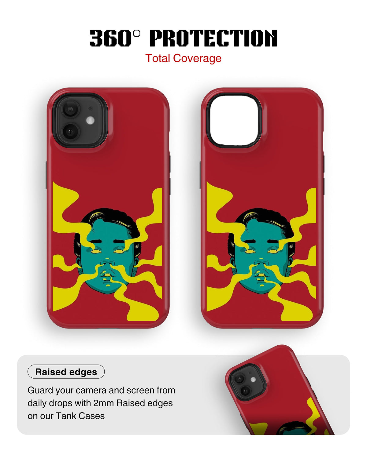 iPhone 12 Mini Tank Case | Modernism (Mind Melt)