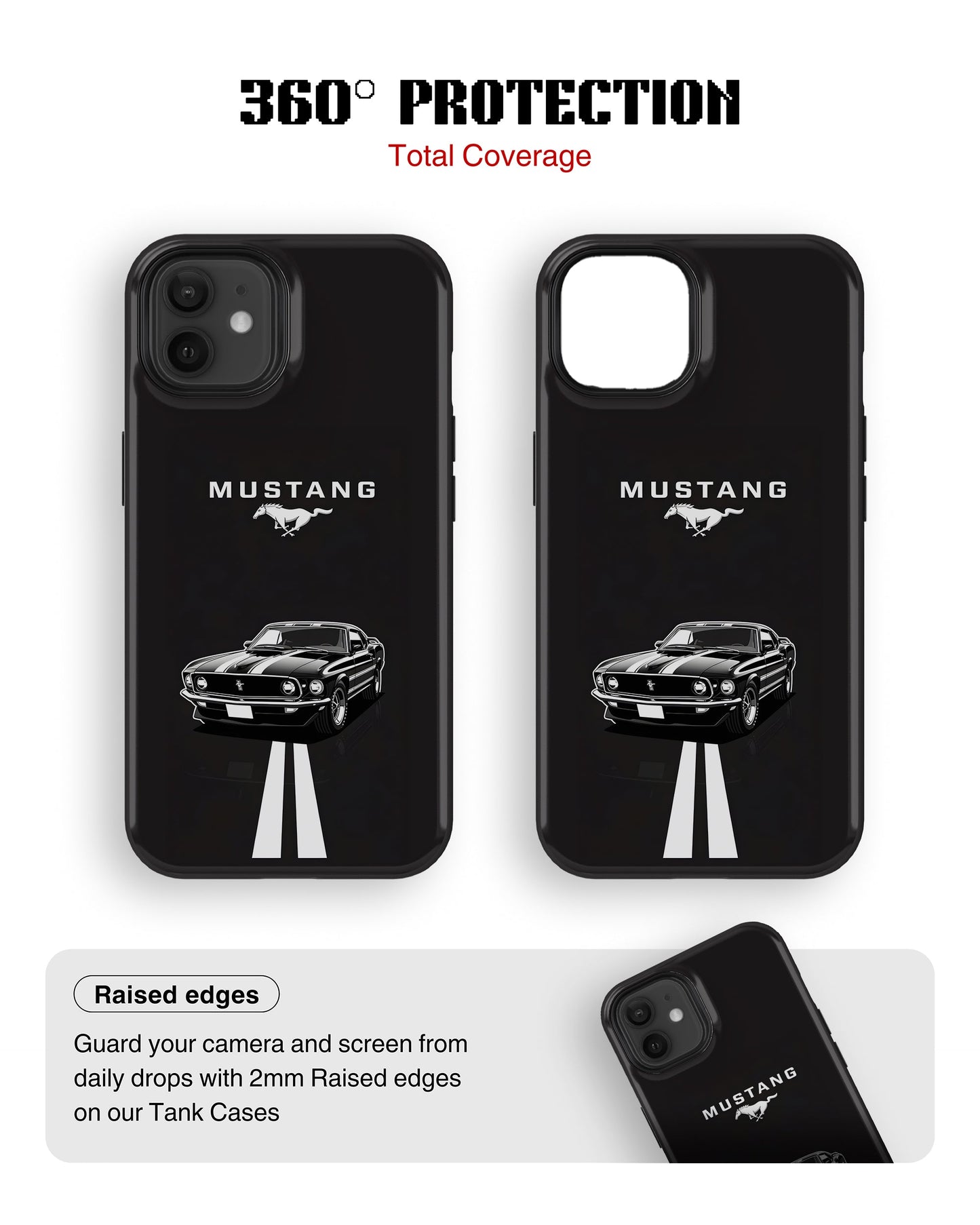 iPhone 12 Tank Case | Sports Car (Mustang)