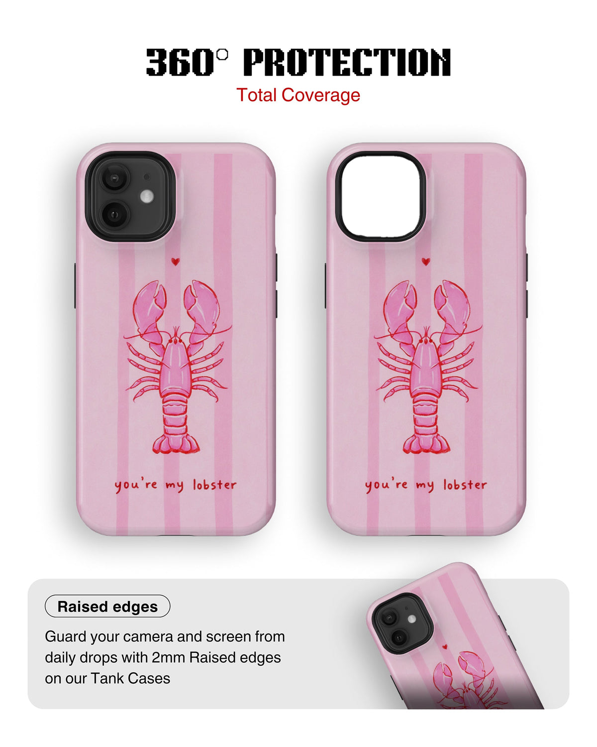 iPhone 12 Mini Tank Case | Girls Aesthetics (My Lobster)