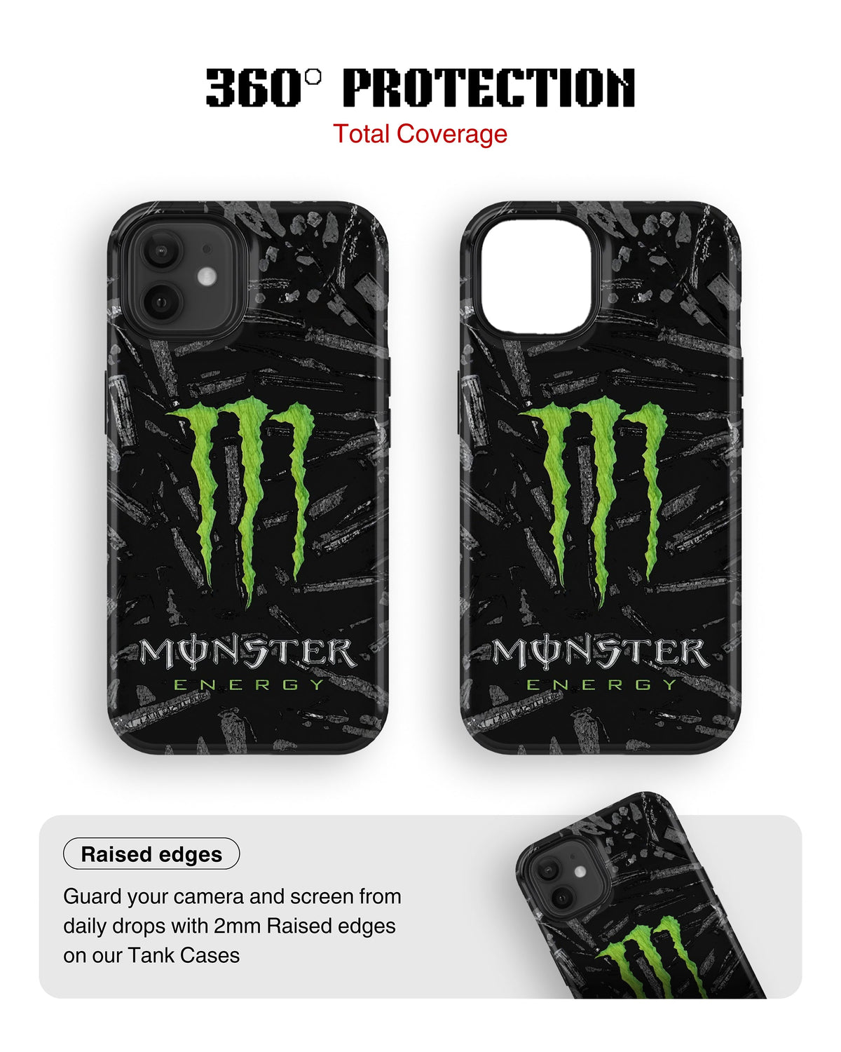 iPhone 12 Mini Tank Case | Modernism (Neon Beast)