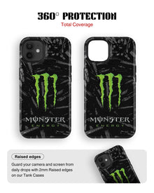 iPhone 11 Tank Case | Modernism (Neon Beast)