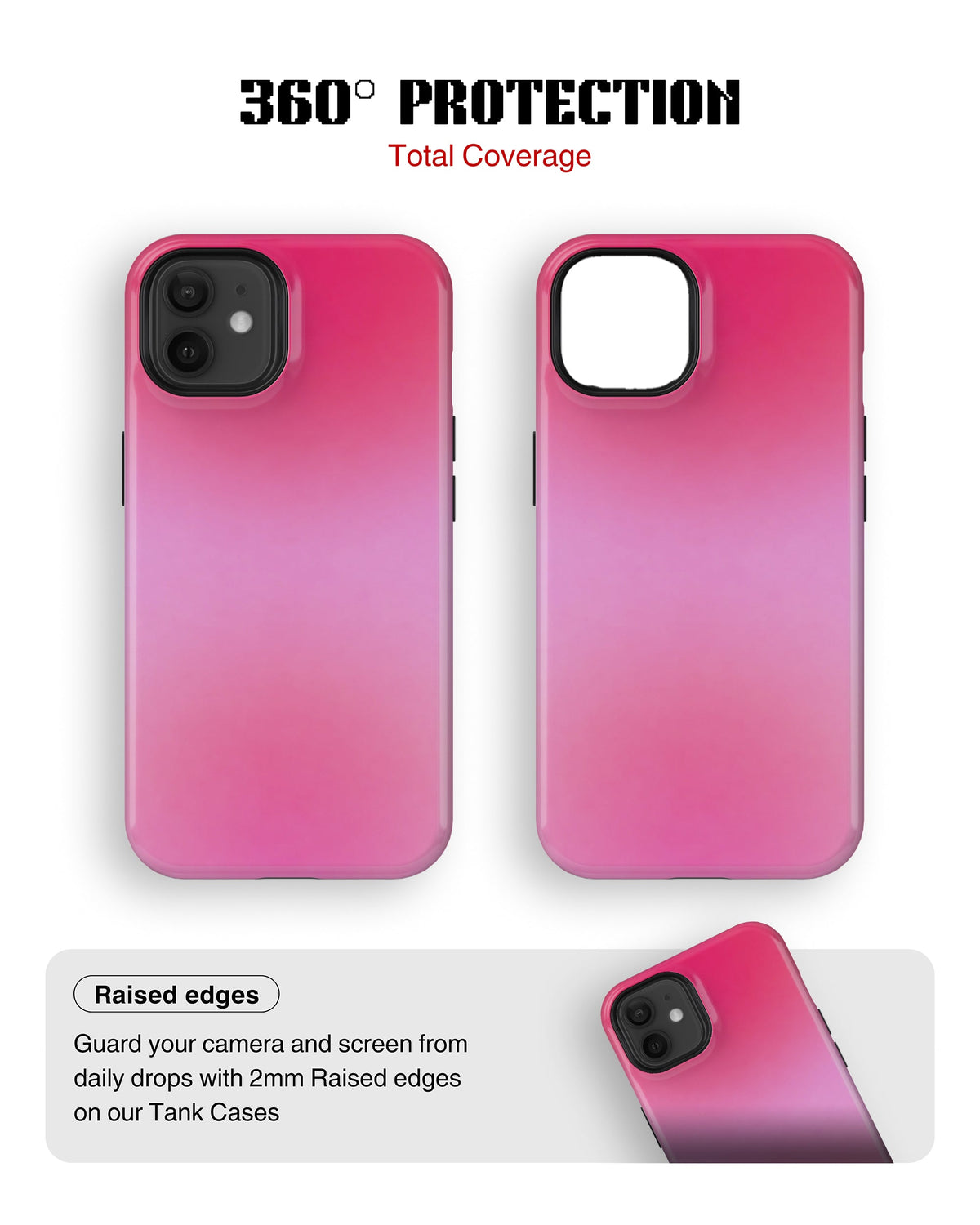 iPhone 11 Tank Case | Girls Aesthetics (Pink Mist)