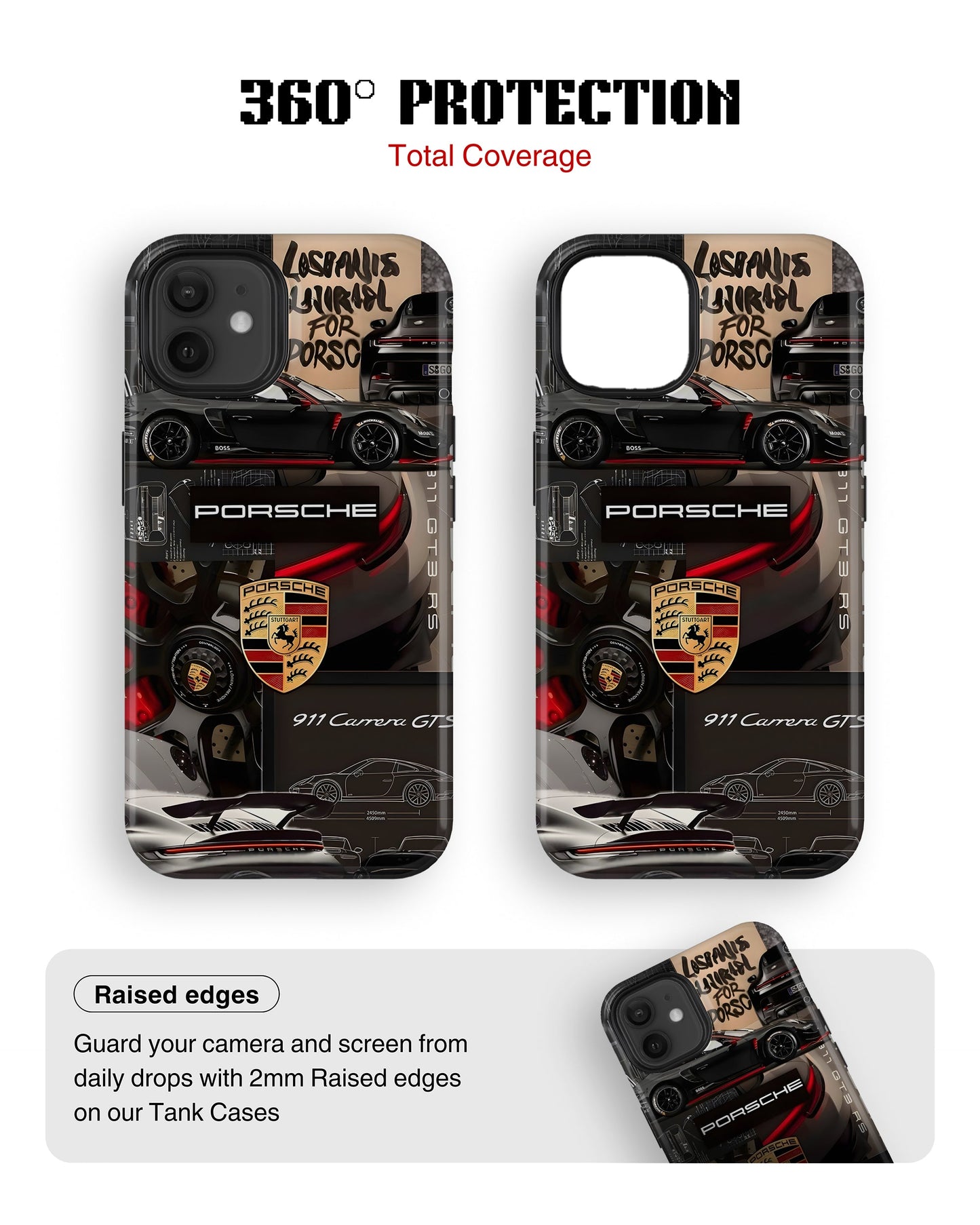 iPhone 12 Mini Tank Case | Sports Car (Porsche Originals)