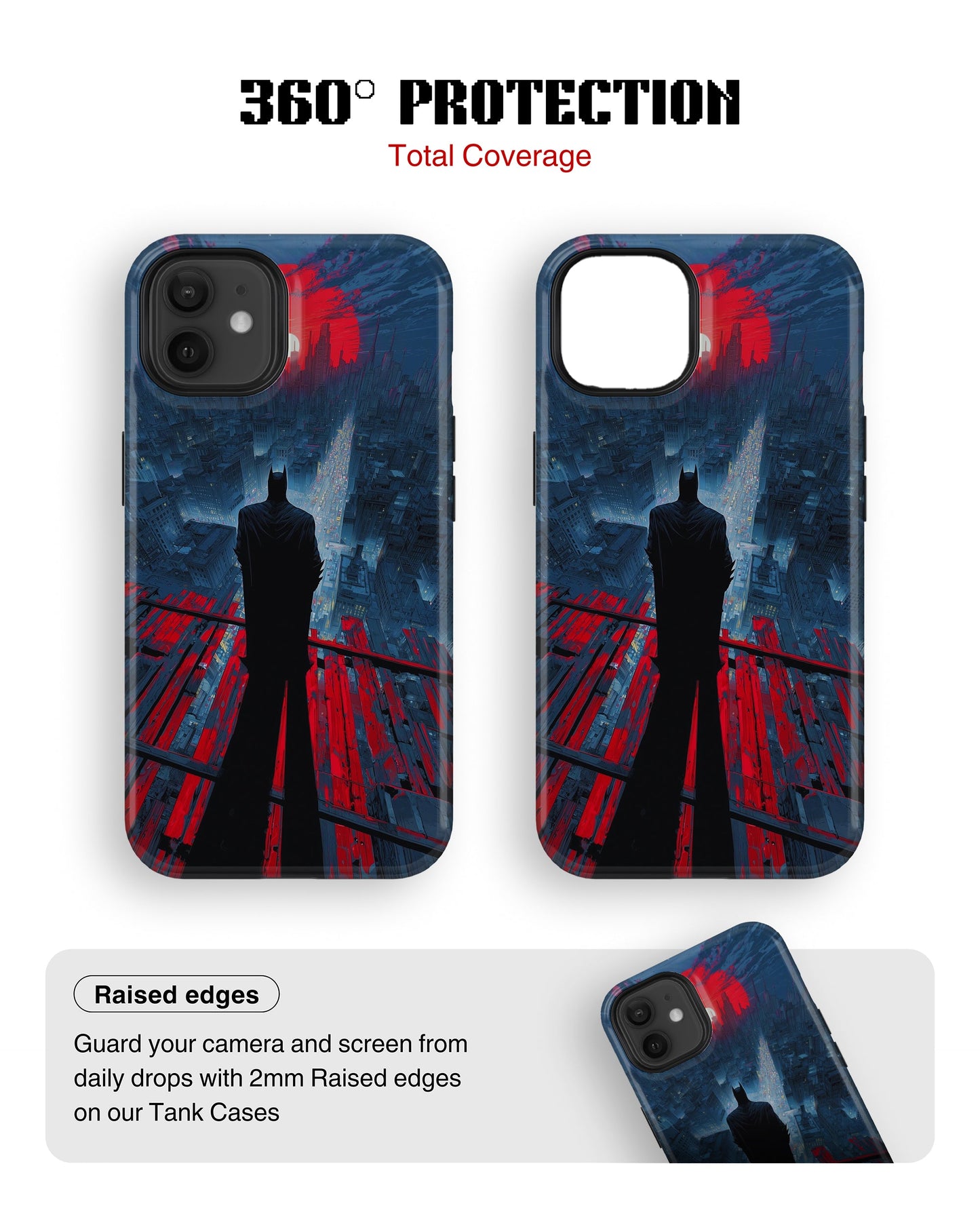iPhone 11 Tank Case | Superhero (Red Horizon)