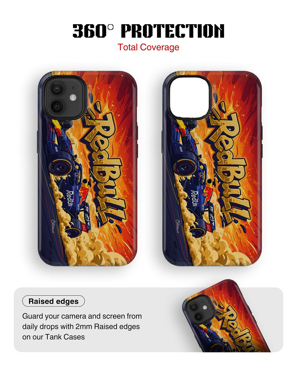iPhone 12 Tank Case | Formula 1 (Redbull Poster)