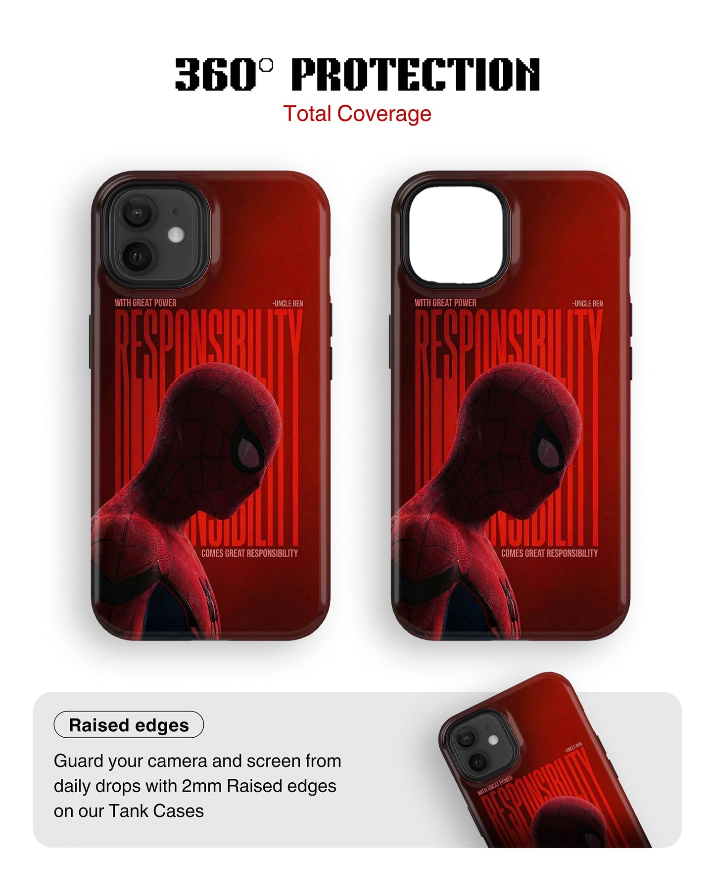 iPhone 12 Tank Case | Superhero (Responsibility)