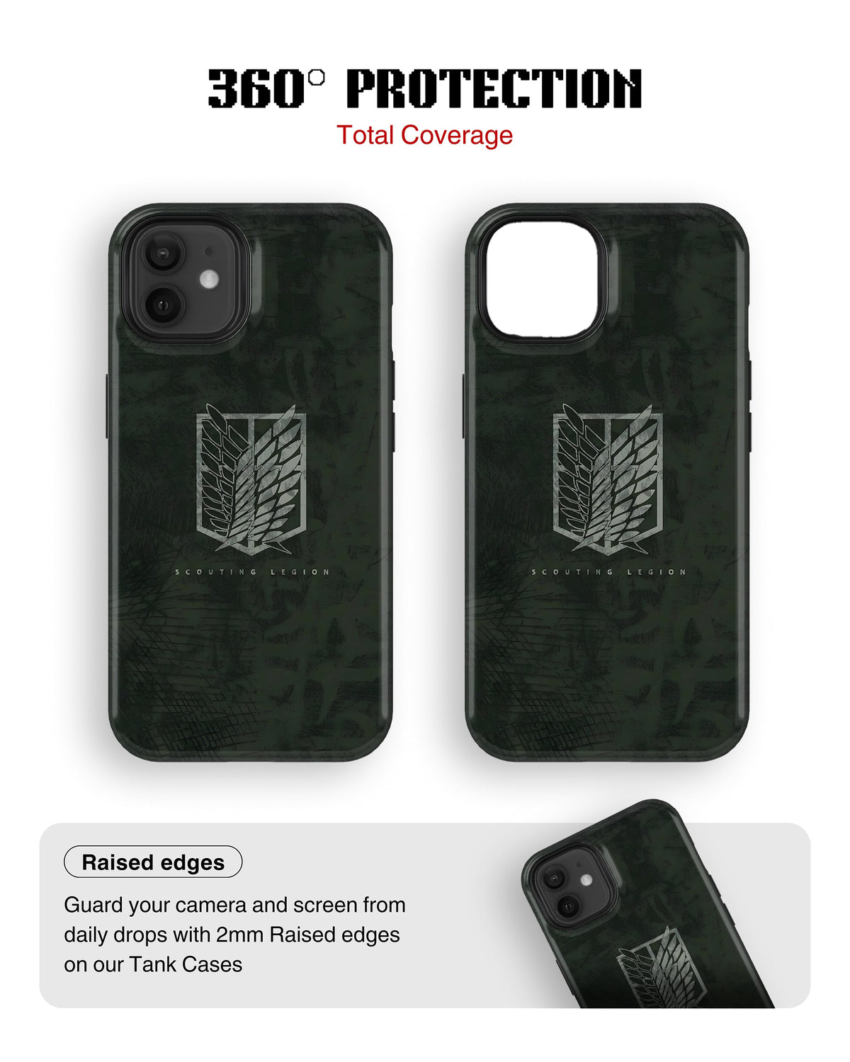 iPhone 12 Tank Case | Anime (Scouting Wings)
