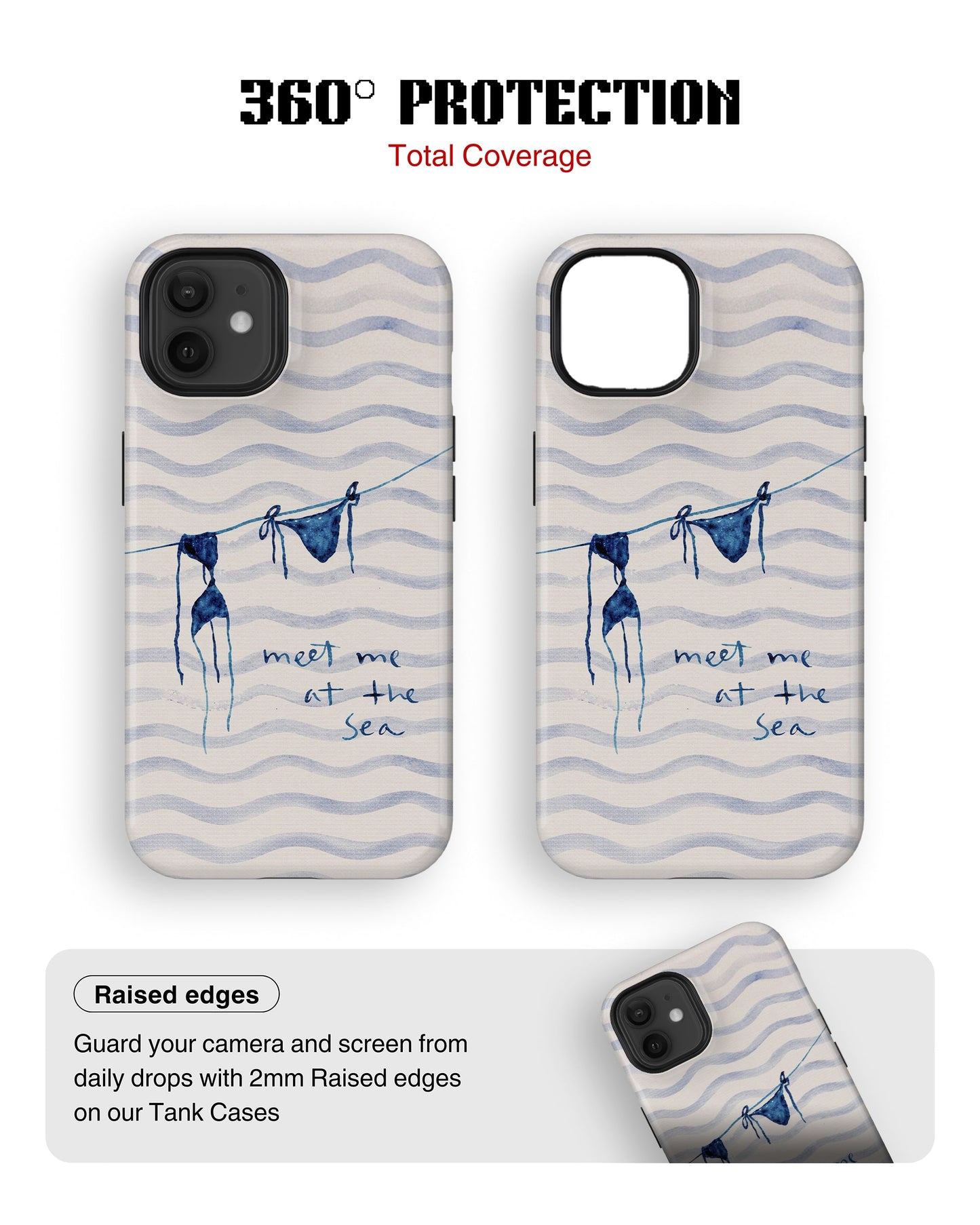 iPhone 11 Tank Case | Girls Aesthetics (Sea Breeze)