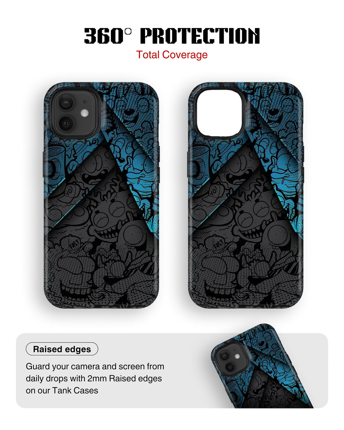 iPhone 12 Tank Case | Modernism (Shadow Crowd)