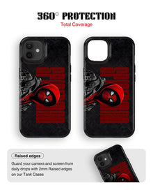 iPhone 12 Tank Case | Superhero (Shadow Mask)