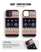 iPhone 12 Mini Tank Case | Textures (Snowfall Classic)