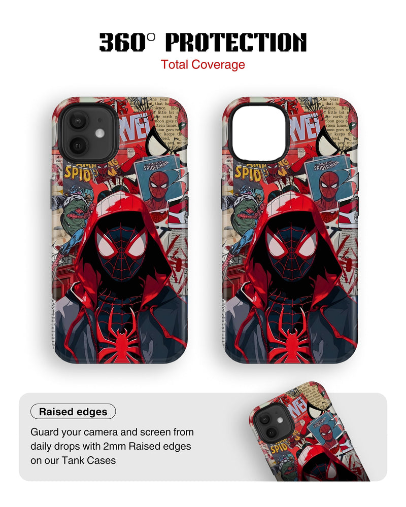 iPhone 12 Tank Case | Superhero (Spider Noir)