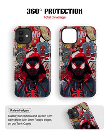 iPhone 12 Mini Tank Case | Superhero (Spider Noir)