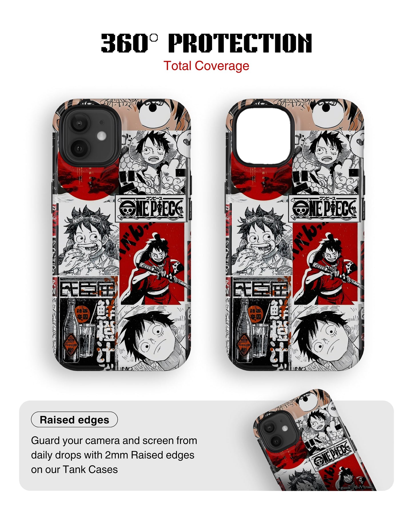 iPhone 12 Tank Case | Anime (Straw Hat Saga)