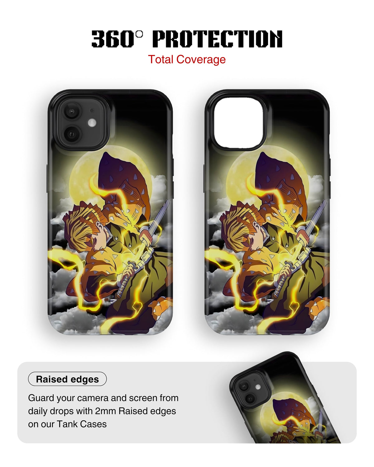 iPhone 12 Tank Case | Anime (Thunder Blade)