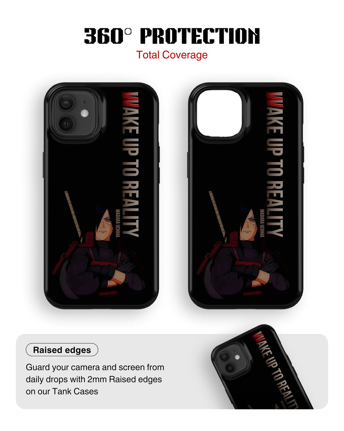 iPhone 12 Tank Case | Anime (Wake up to Reality)