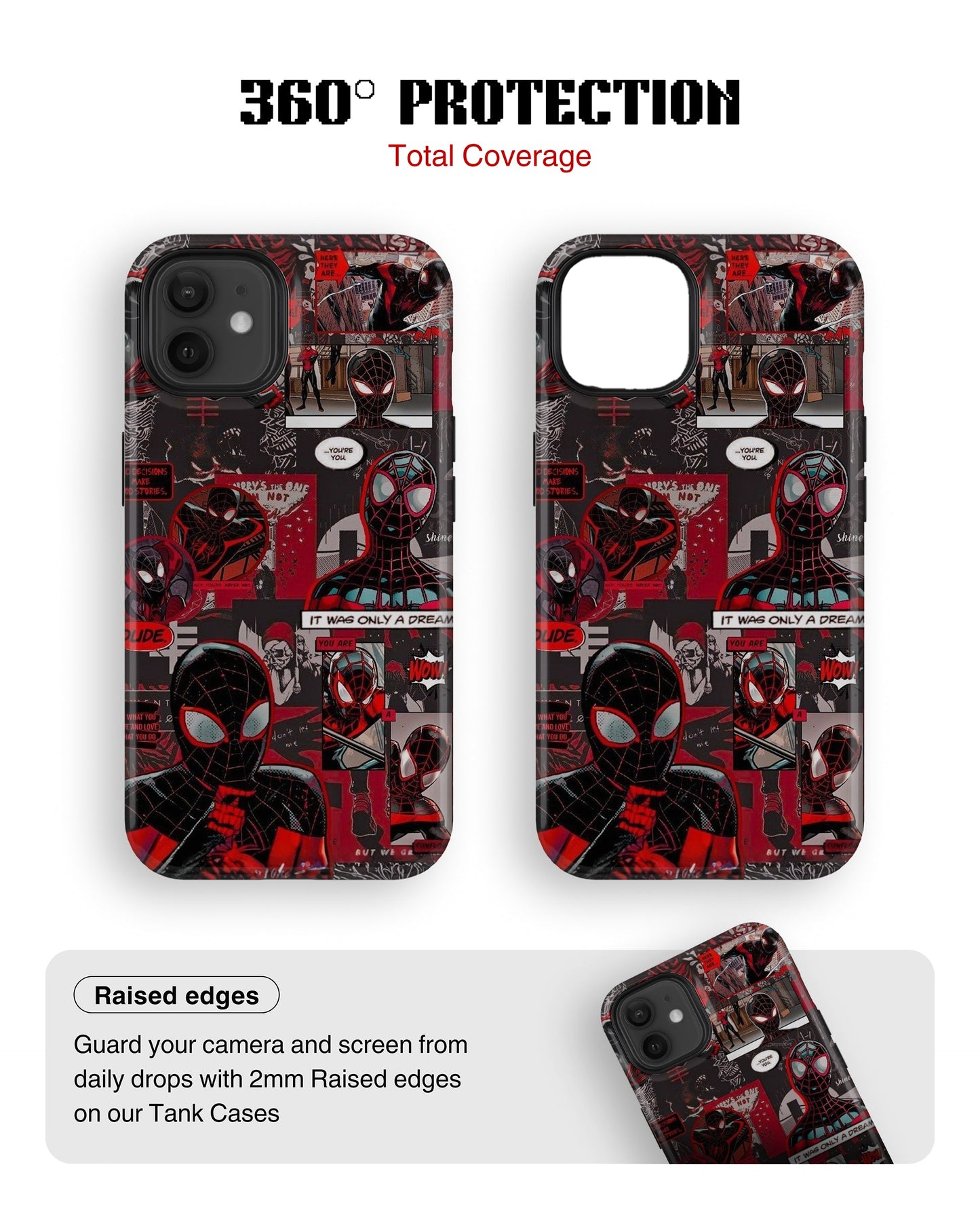 iPhone 12 Tank Case | Superhero (Web Chaos)