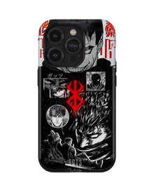 iPhone 14 Pro Max Tank Case | Anime (Black Swordsman)