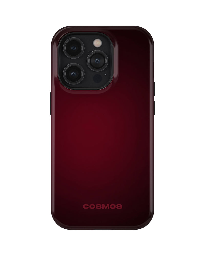 iPhone 15 Pro Tank Case | Textures (Burgundy Fade)