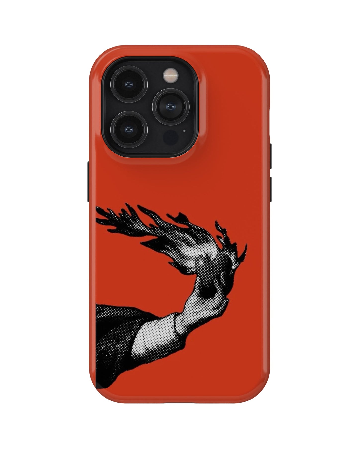 iPhone 12 Pro Tank Case | Modernism (Burning Hand)