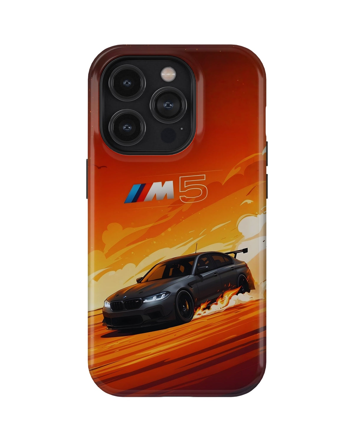iPhone 13 Pro Tank Case | Sports Car (Burning M)
