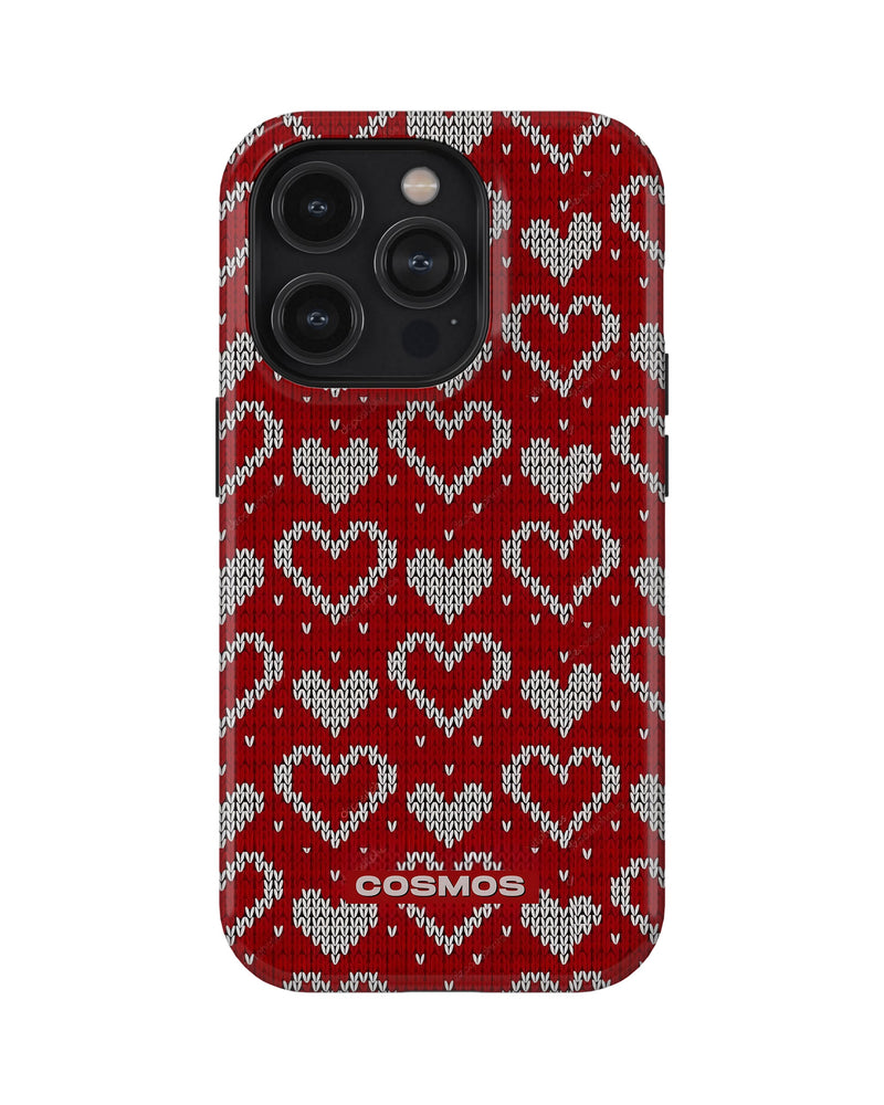 iPhone 13 Pro Tank Case | Textures (Candy Hearts)