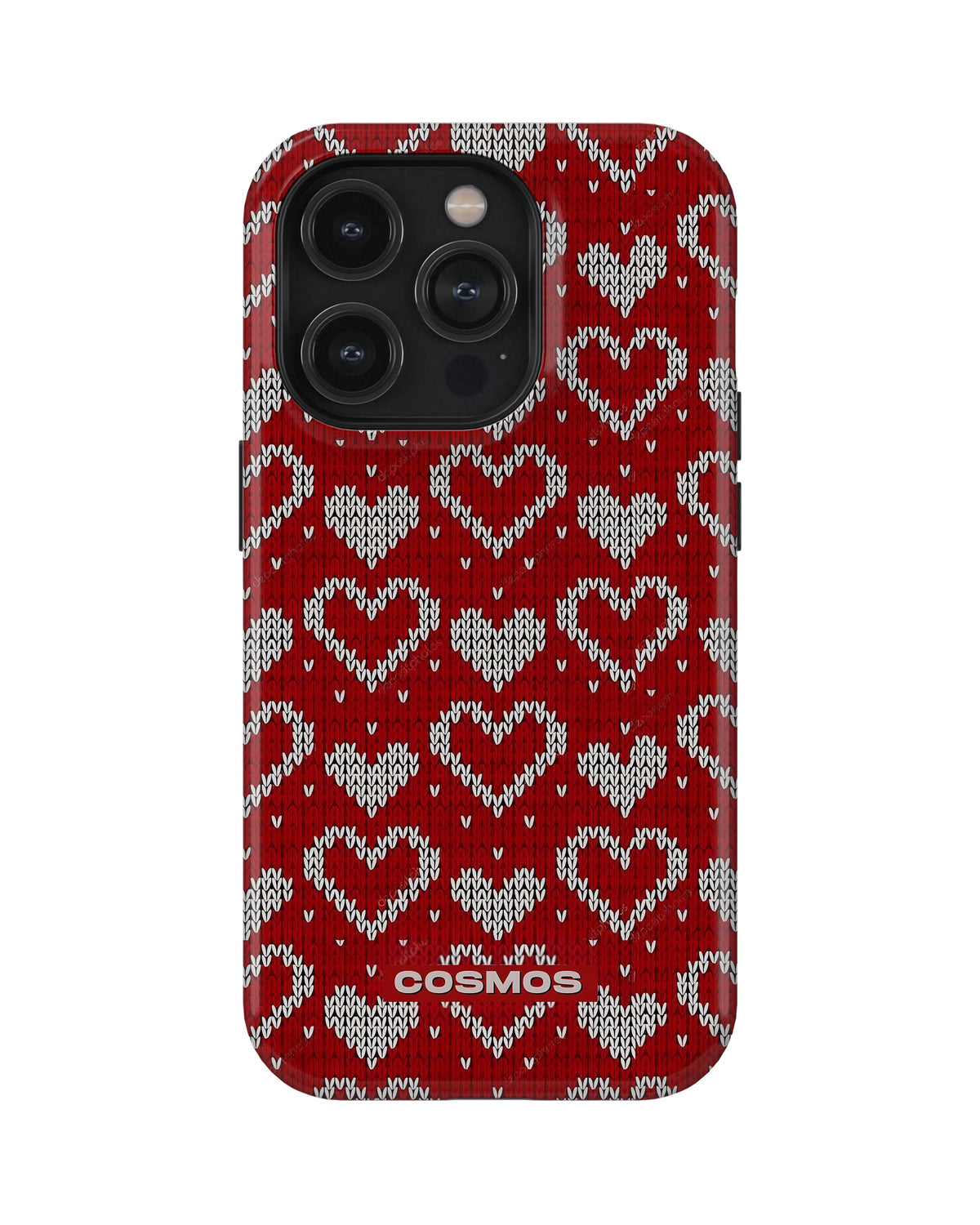 iPhone 12 Pro Max Tank Case | Textures (Candy Hearts)