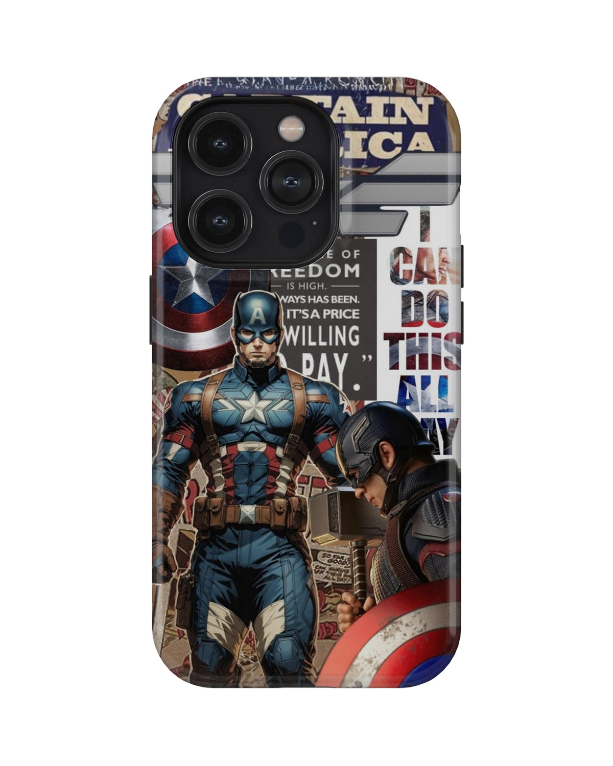 iPhone 12 Pro Tank Case | Superhero (Captain America Originals)