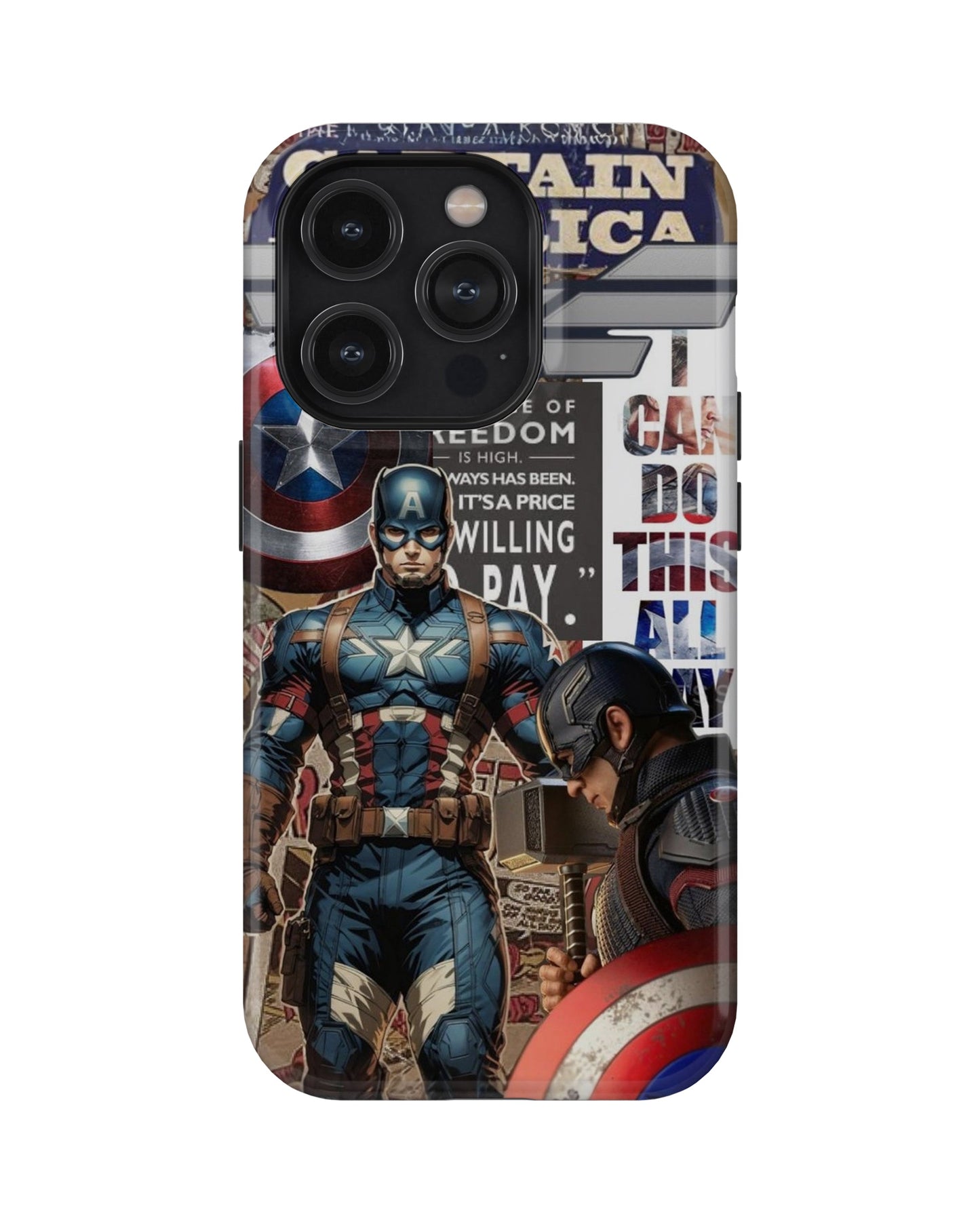 iPhone 12 Pro Tank Case | Superhero (Captain America Originals)