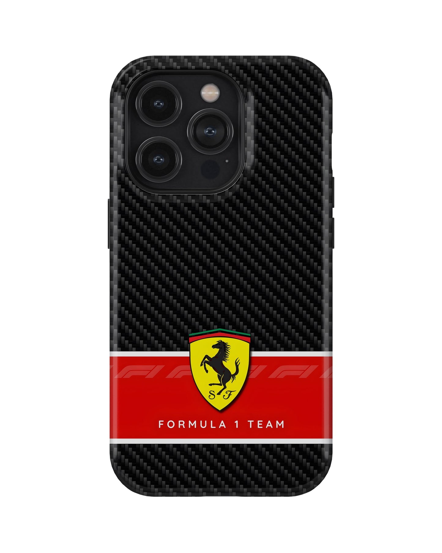 iPhone 13 Pro Tank Case | Formula 1 (Carbon Ferrari)