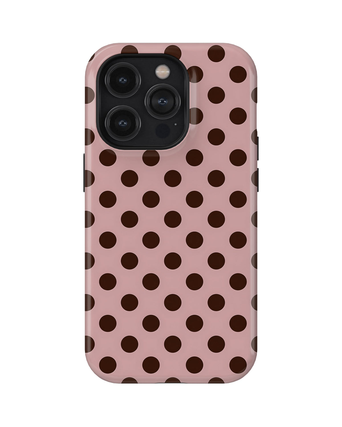 iPhone 15 Pro Tank Case | Girls Aesthetics (Choco Dots)