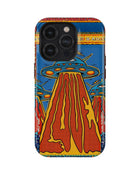 iPhone 14 Pro Tank Case | Modernism (Cosmic Invasion)