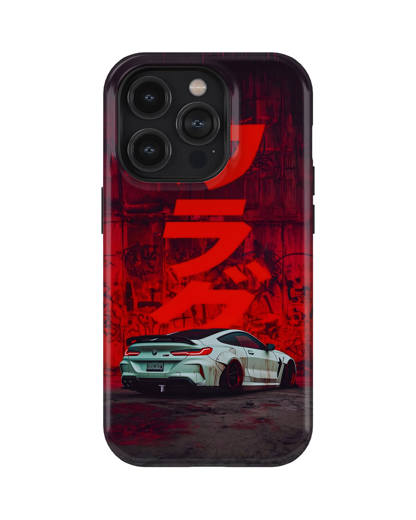 iPhone 14 Pro Tank Case | Sports Car (Crimson Drift)
