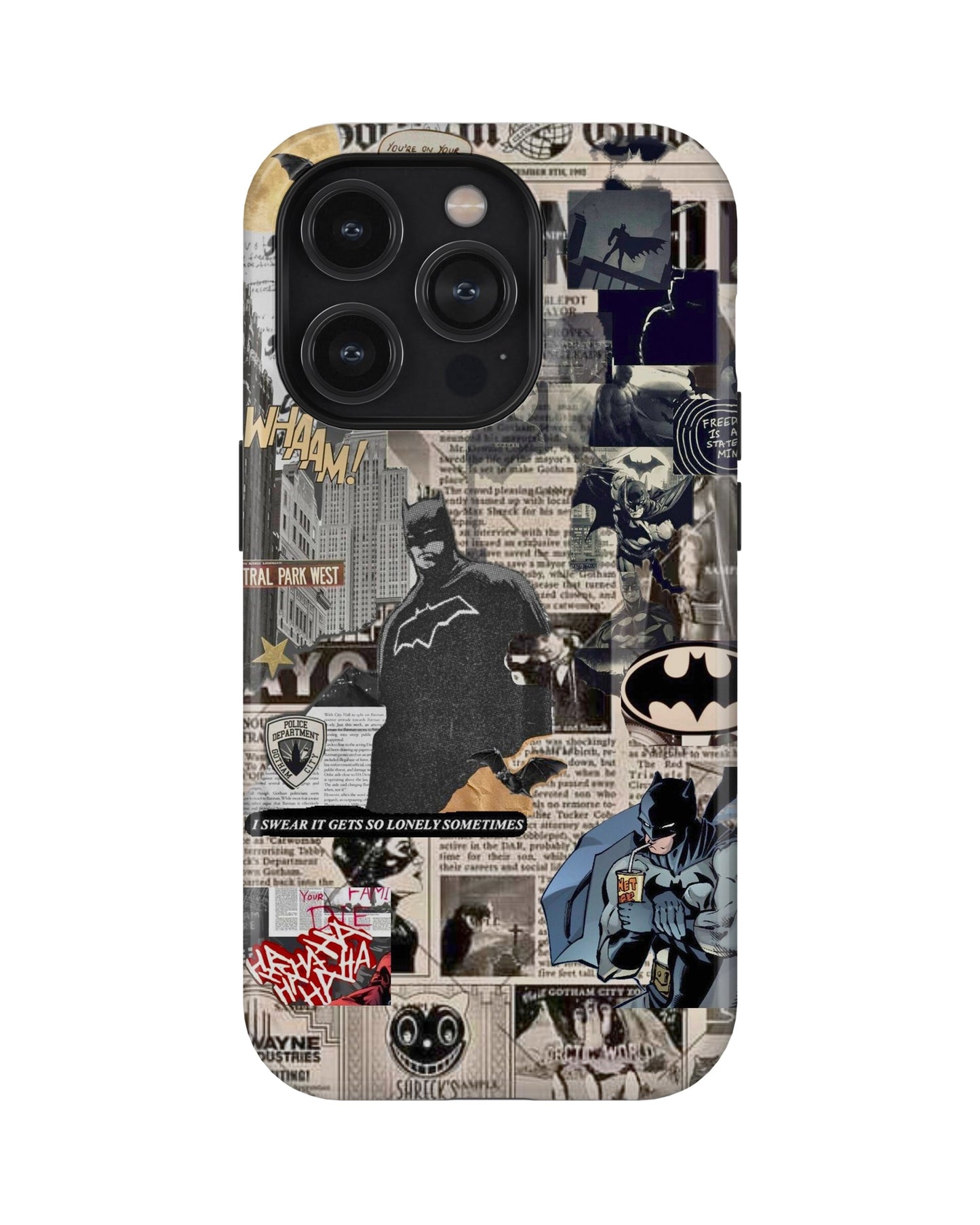 iPhone 12 Pro Tank Case | Superhero (Dark Chronicle)