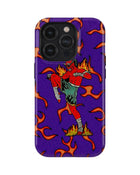 iPhone 15 Pro Tank Case | Modernism (Fire Runner)
