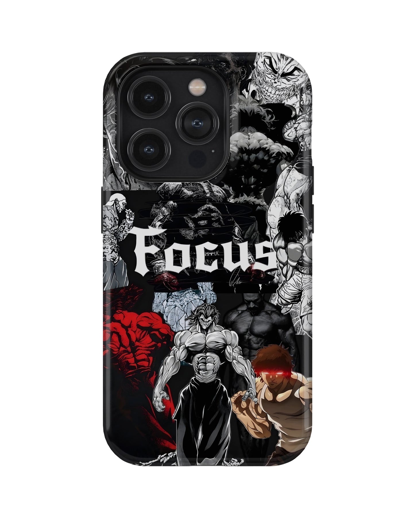 iPhone 12 Pro Max Tank Case | Anime (Focus Mode)