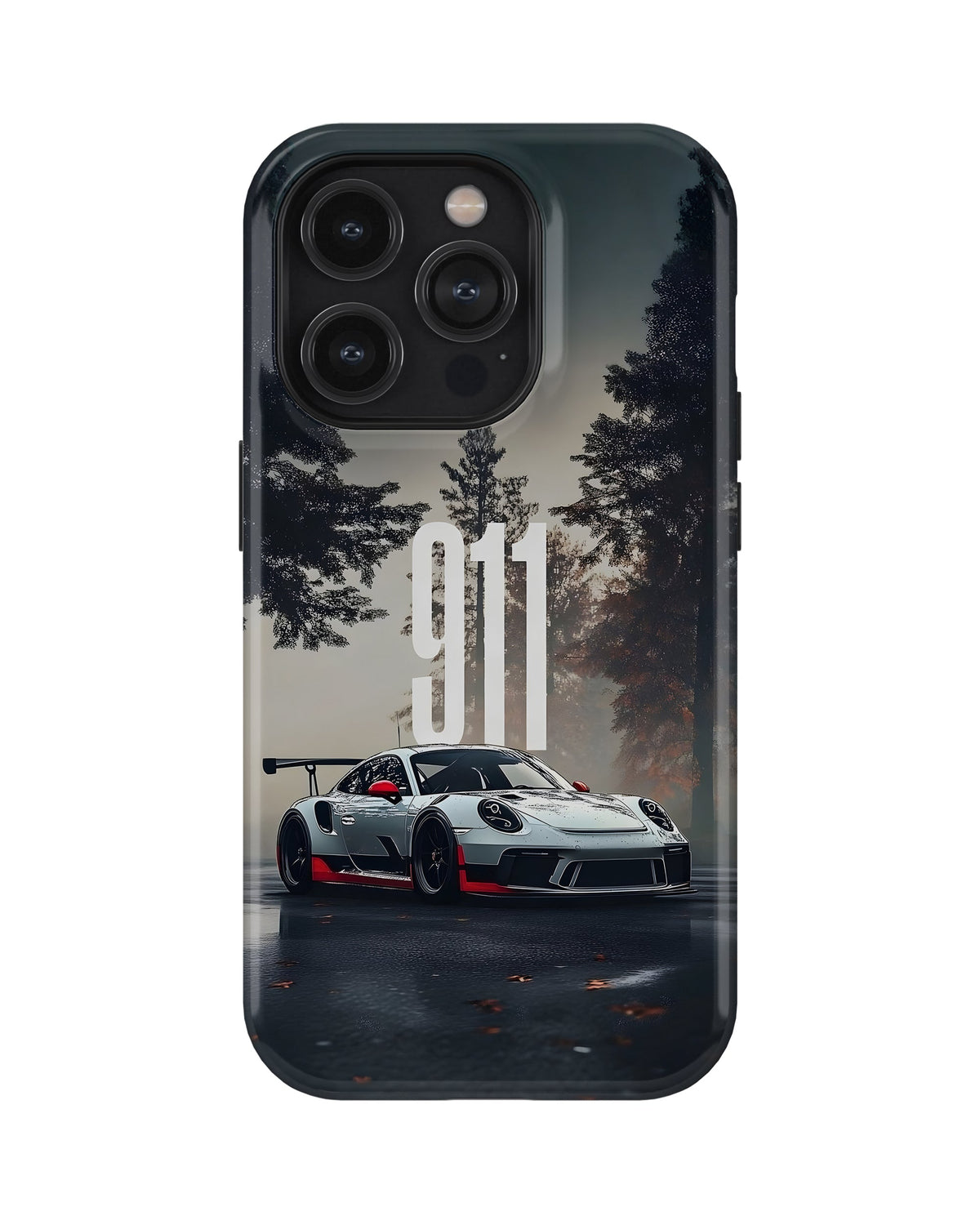 iPhone 12 Pro Tank Case | Sports Car (Forest Run)