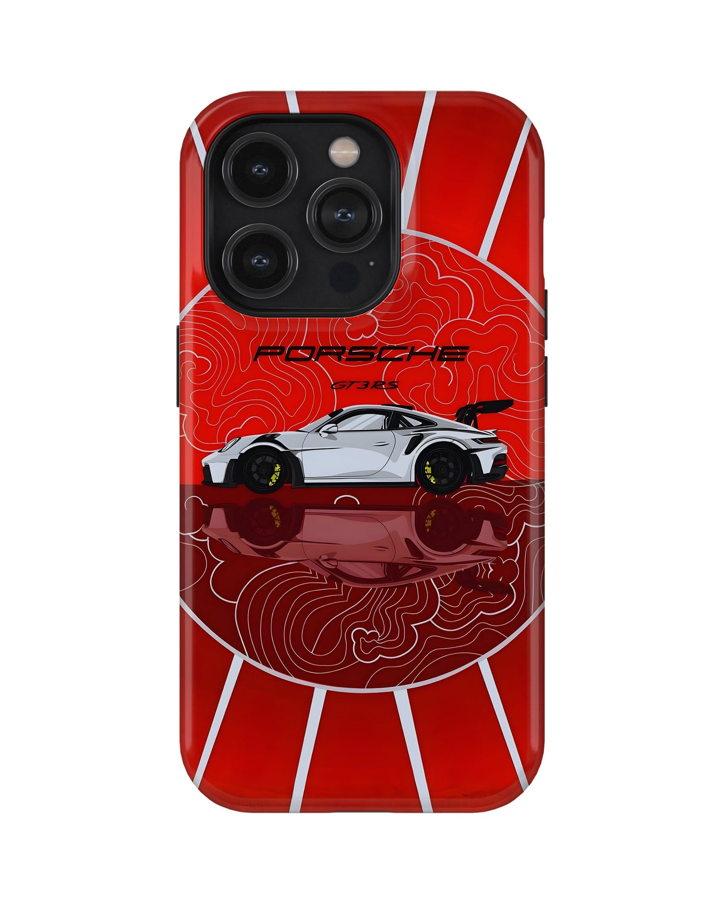 iPhone 15 Pro Max Tank Case | Sports Car (GT3 Pulse)