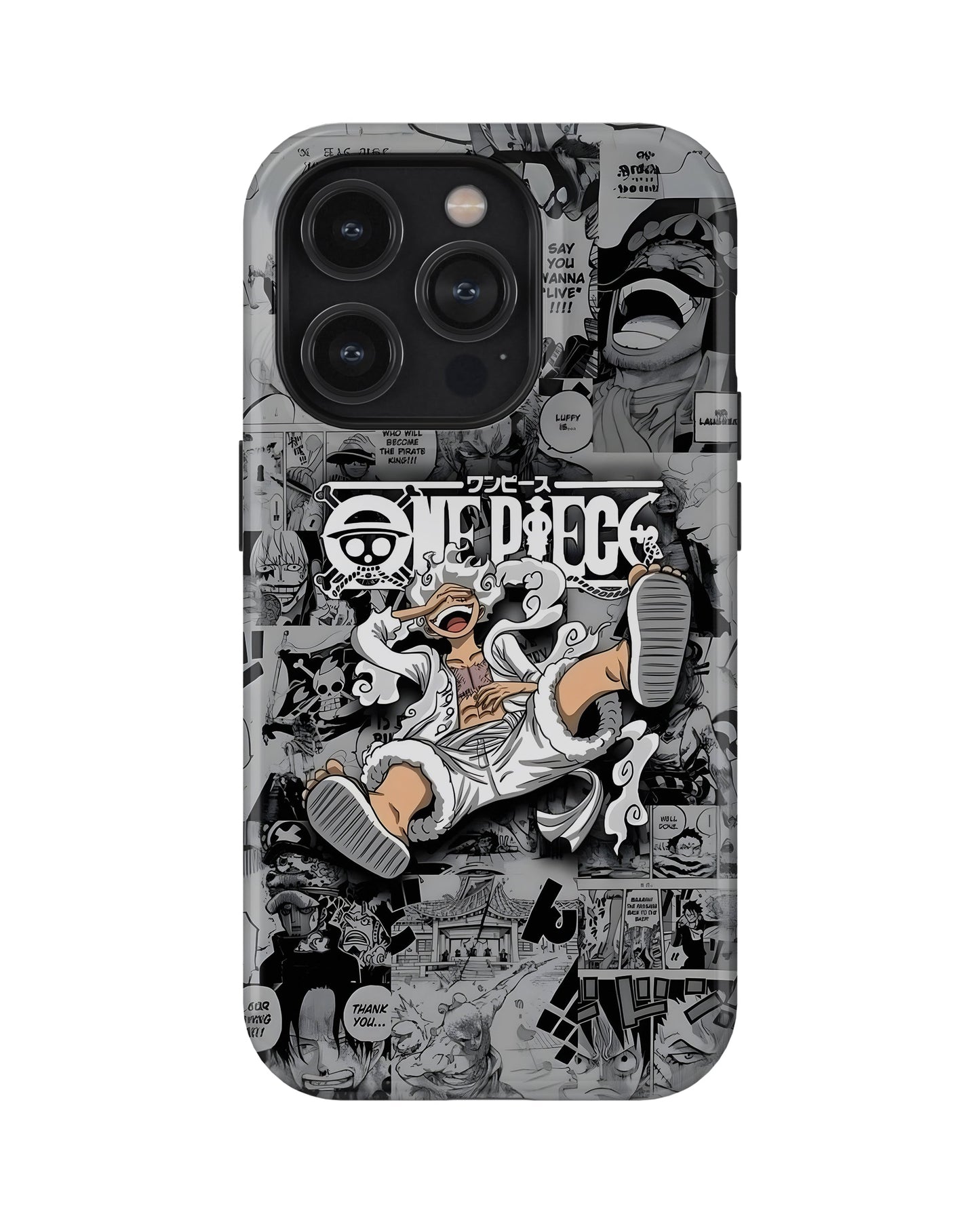 iPhone 15 Pro Max Tank Case | Anime (Gear 5 Luffy)