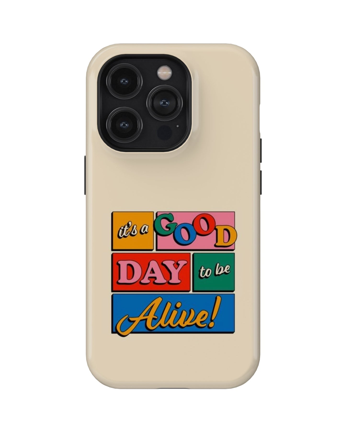 iPhone 12 Pro Max Tank Case | Modernism (Good Vibes)