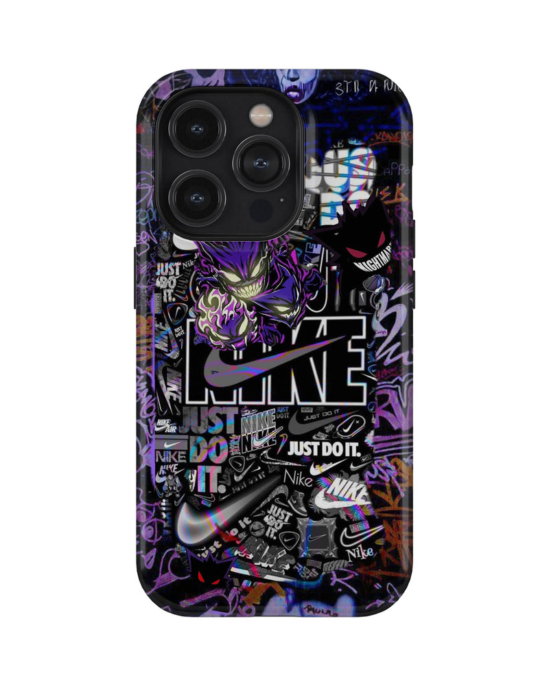 iPhone 14 Pro Tank Case | Modernism (Graffiti Hustle)